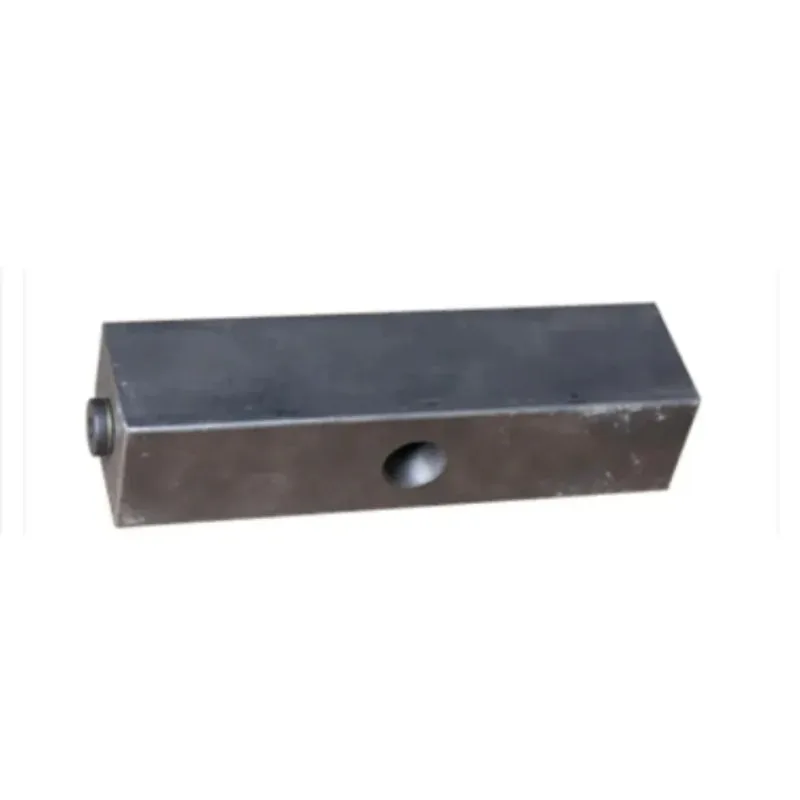 

Hydraulic valve block oil circuit integrated block in charge of hydraulic special porous diverter
