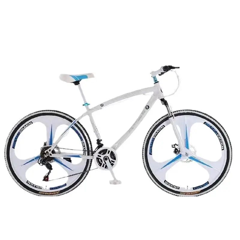 

24/26-inch Mountain Bike Adult Bike with Suspension Disc Brakes Off-Road Racing Road Student Bike