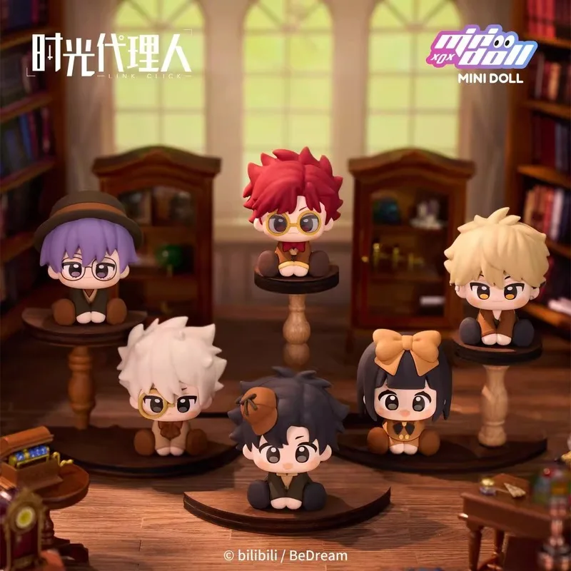 

Периферийные устройства Time Agent Xia Fei Lu Guang, поза для сидения, загадочные коробки, фигурка, украшение для рабочего стола, фанаты, подарок на день рождения, игрушки