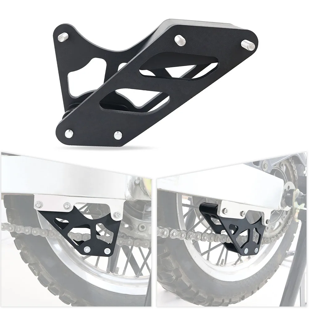 Fit For Suzuki DR650 DR 650 1996-2021 2022 Motorcycle Black Chain Slider Guide Guard Sprocket Chain Cover Protector Protection