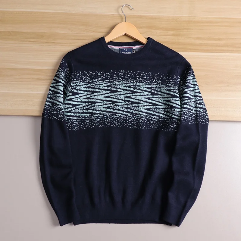 

Faionable Urban Round Ne Long Sve вязаный свитер мужской осенне-зимний теплый свитер с принтом Sli повседневный базовый многослойный свитер