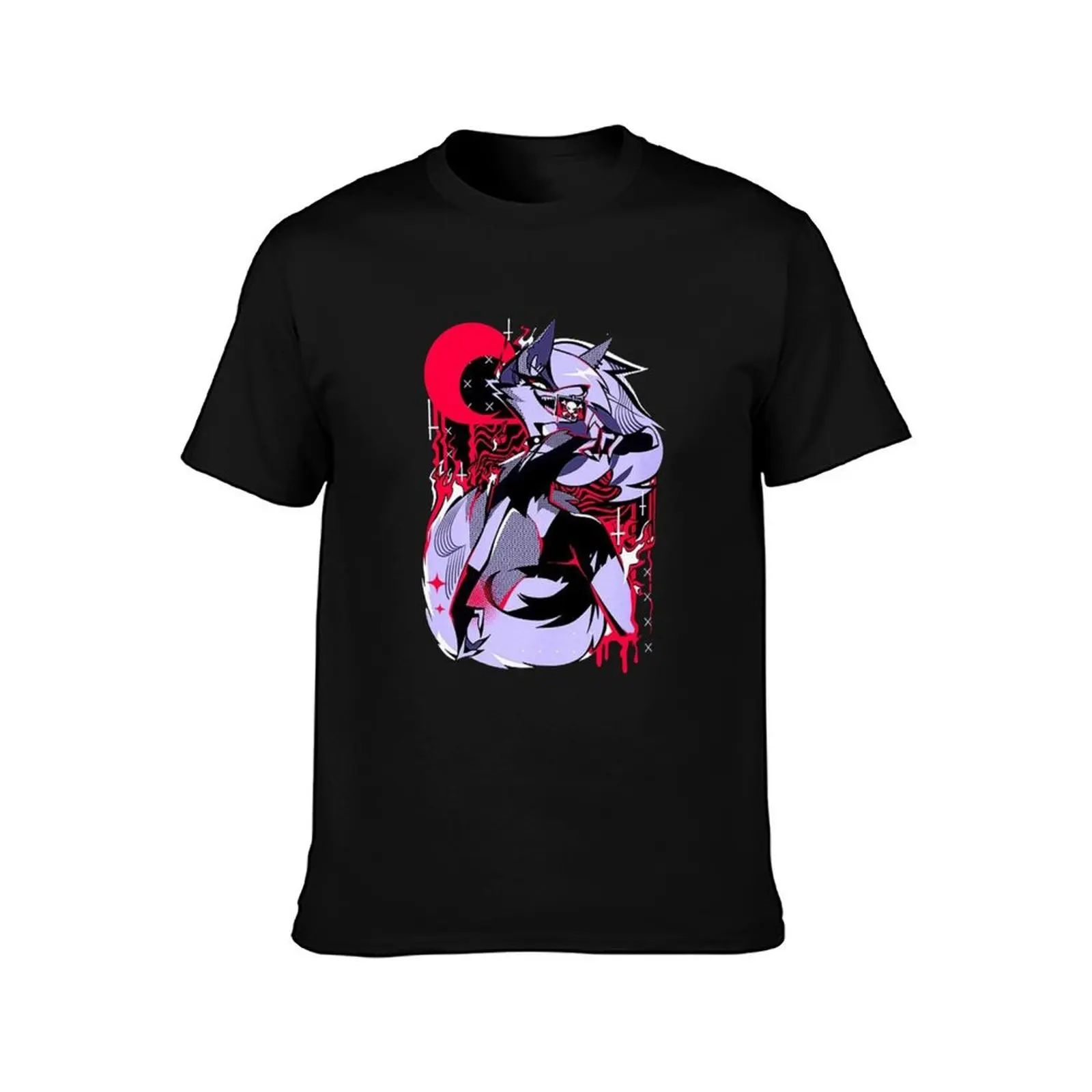 Helluva Boss loona T-Shirt Work Casual Loose Fit T-Shirt