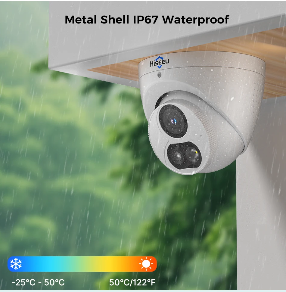 120 Degree Panoramic IP67 Human Body Detection IP Camera CMOS Sensor Dome 12mp Cameras with Two-Way Audio Micro Sd Card Storage