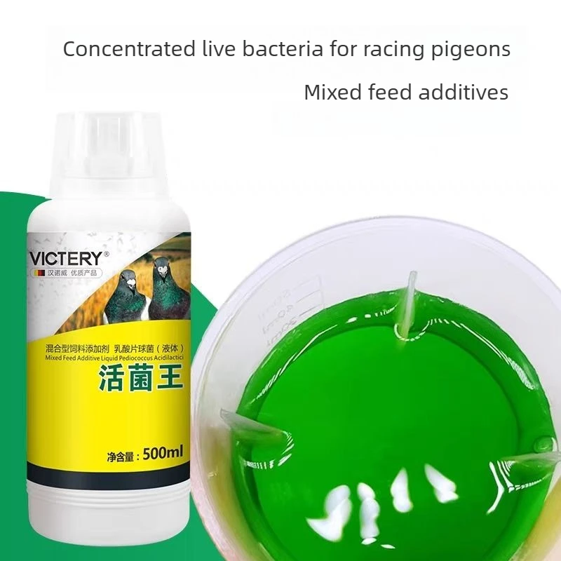 Live Bacteria King: Gut Probiotics for Parrots with Green Stool—500 mL Concentrated Live Bacteria Solution