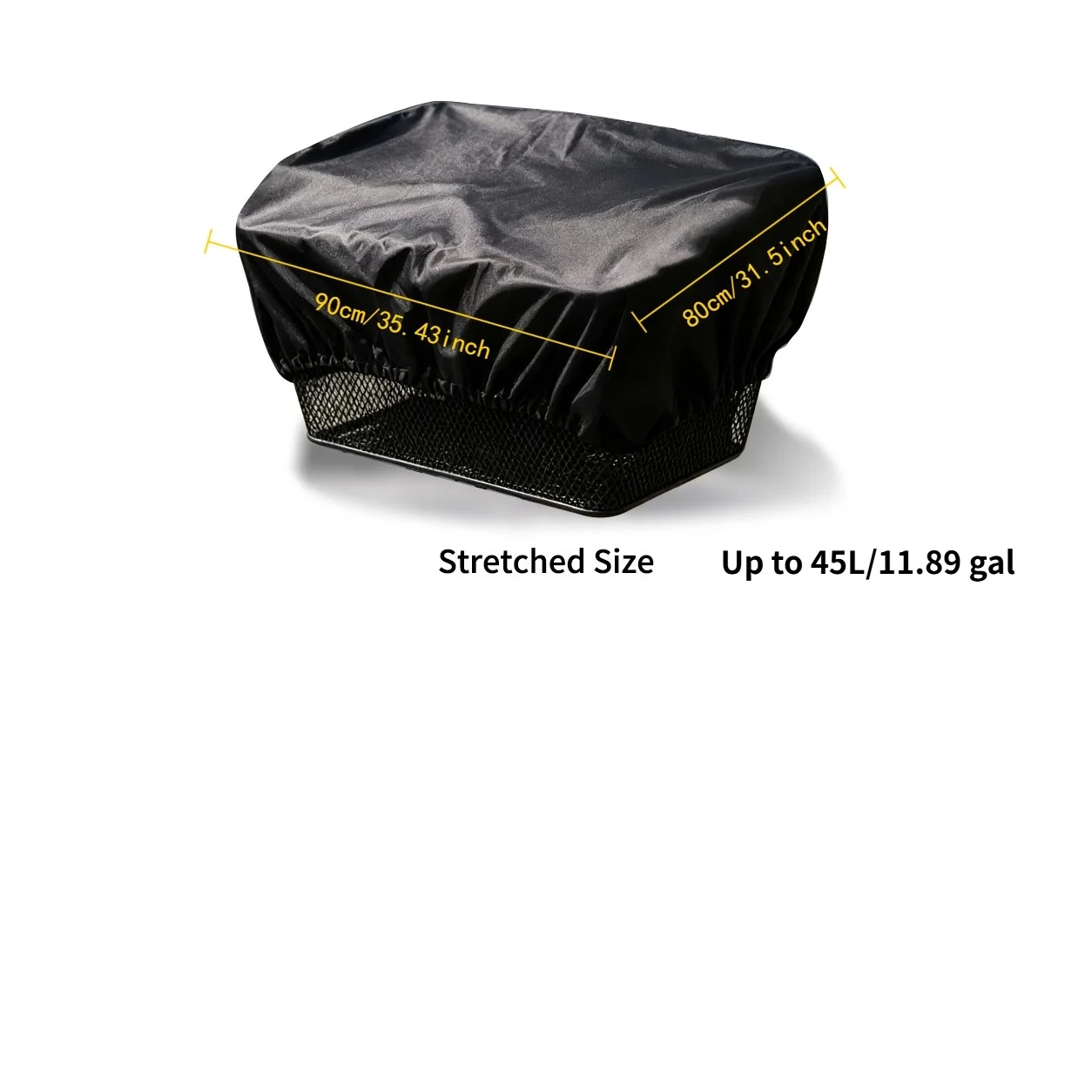 1PC Motorcycle Bicycle Universal Basket Cover, Applicable to Mountain Bikes And Road Bikes, Can Be Used As Basket Protection Cov