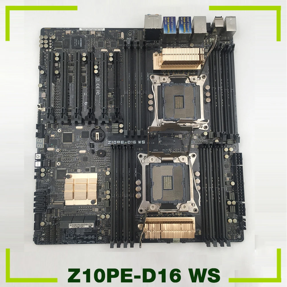 

Workstation Motherboard For Asus For Intel C612 X99 LGA 2011-3 DDR4 Support E5-2600 V3 Z10PE-D16 WS