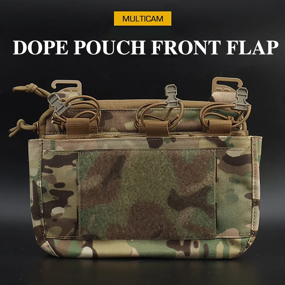 Tactical DOPE Front Flap Double Stack Abdominal Fanny Pack Triple Magazine Pouch Insert Kangroo Pouch FCPC Accessories