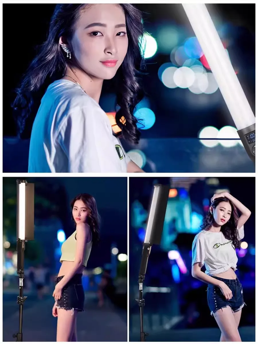 Godox LC500 Bi-color LED Light Stick 3300k-5600K Outdoor Light for Photographic Lighting