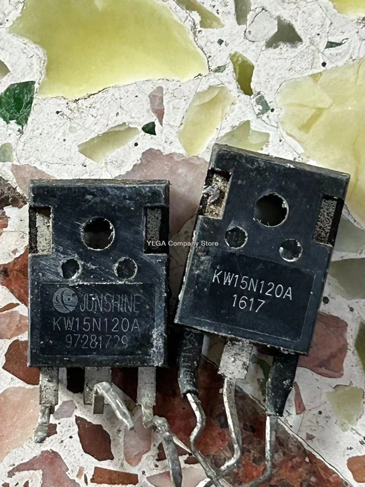 10PCS-1Fot   KW15N120A 15N120 Original import 15A1200V induction cooker inverter IGBT single tube