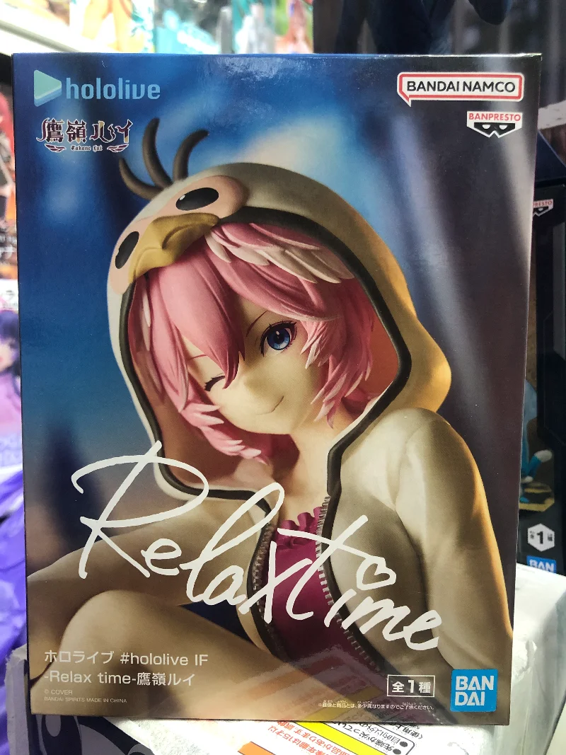 ฟิกเกอร์อนิเมะแท้จาก Bandai โฮโลลีฟ ทาคาเนะ ลุย ‌   ฟิกเกอร์ Vtuber Relax Time ของสะสมตกแต่งโต๊ะทำงาน