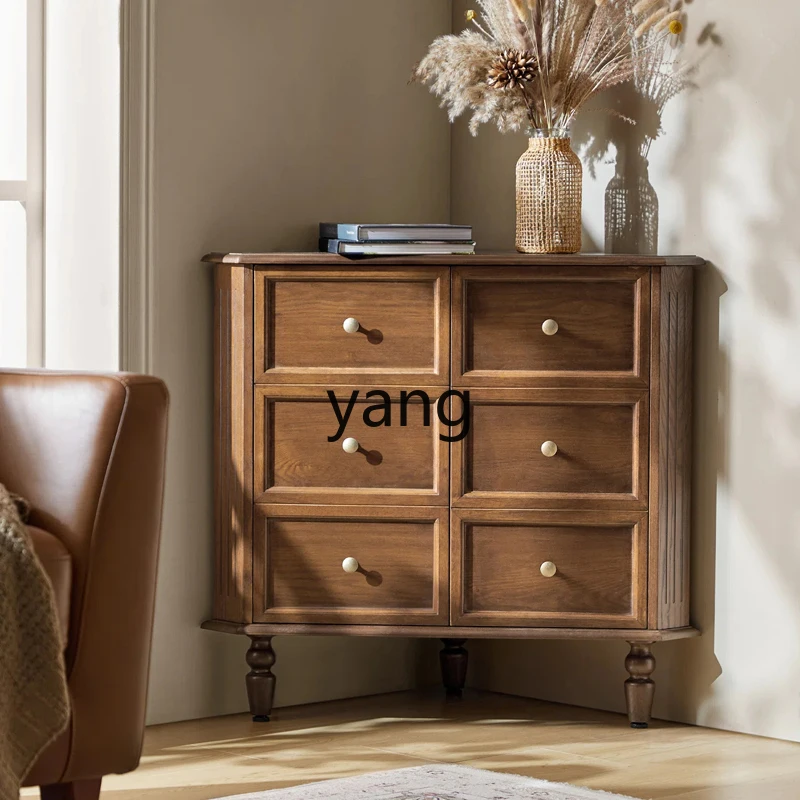 

YHM Vintage Corner Edge Corner Triangle Cabinet