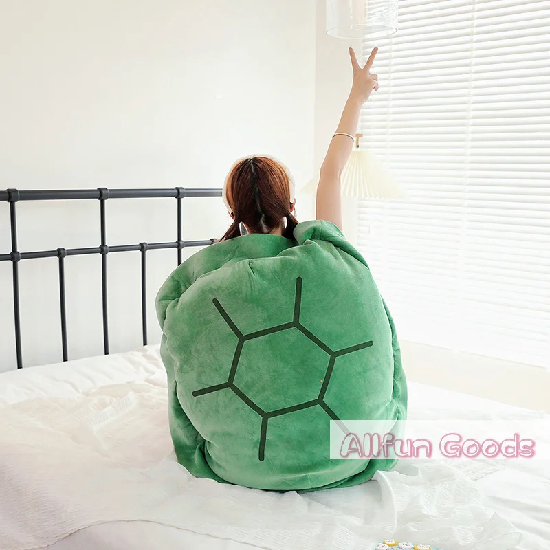 [TG835]Turtle Shell Plush Toy Childrens Sleeping Bag Stuffed Soft Tortoise Pillow Cushion Sale Creative Toys