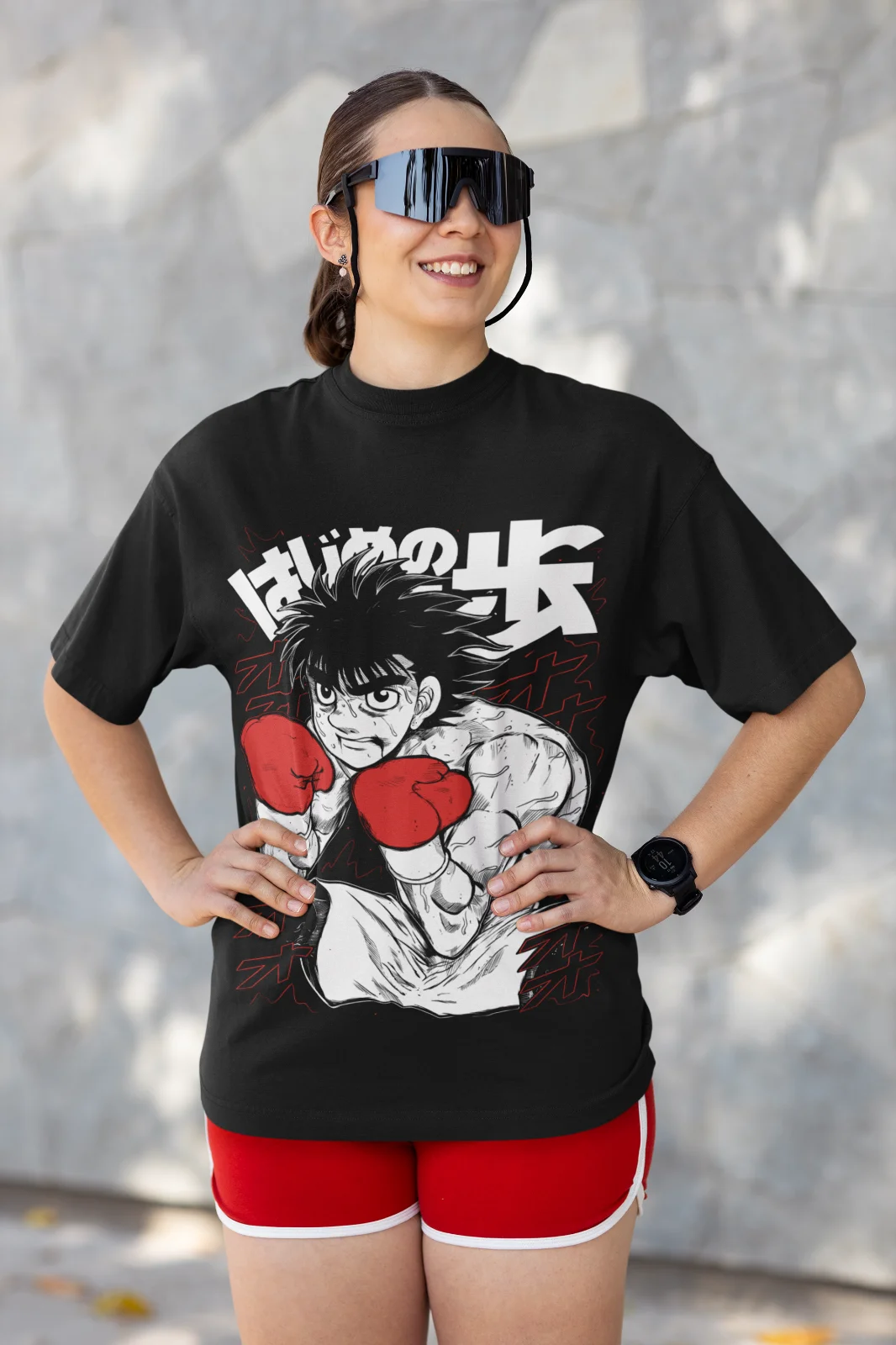 Hajime No Ippo T-Shirt Unisex Kamogawa Boxing Gym Crew Ippo Makunouchi Kbg,Manga