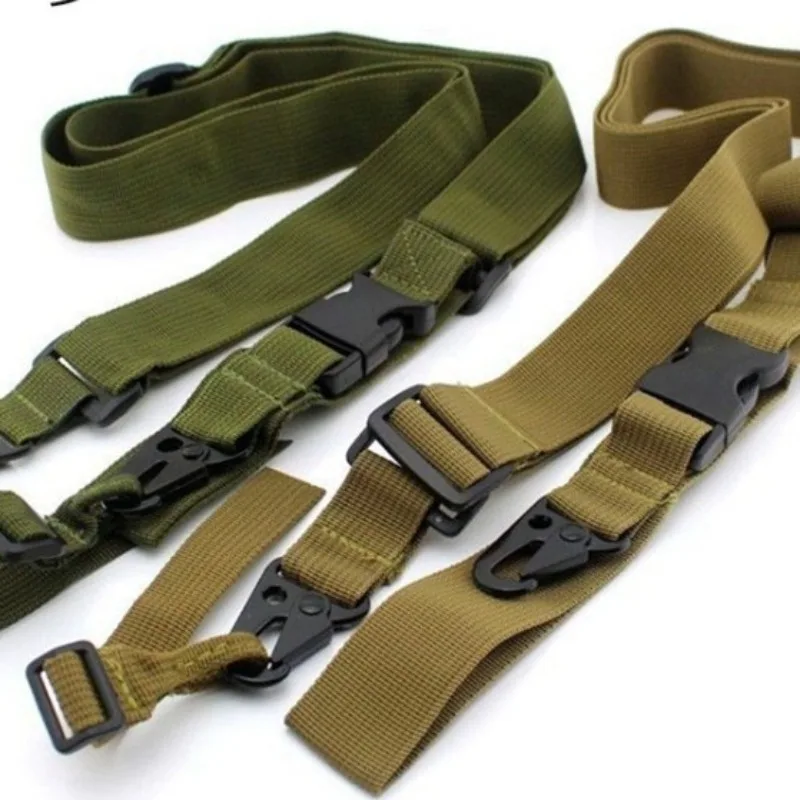 Tactical Quick-Release Sling - 3-Point Adjustable Camera Strap - Anti-Slip Shoulder Harness for Bag/DSLR/Outdoor Gear