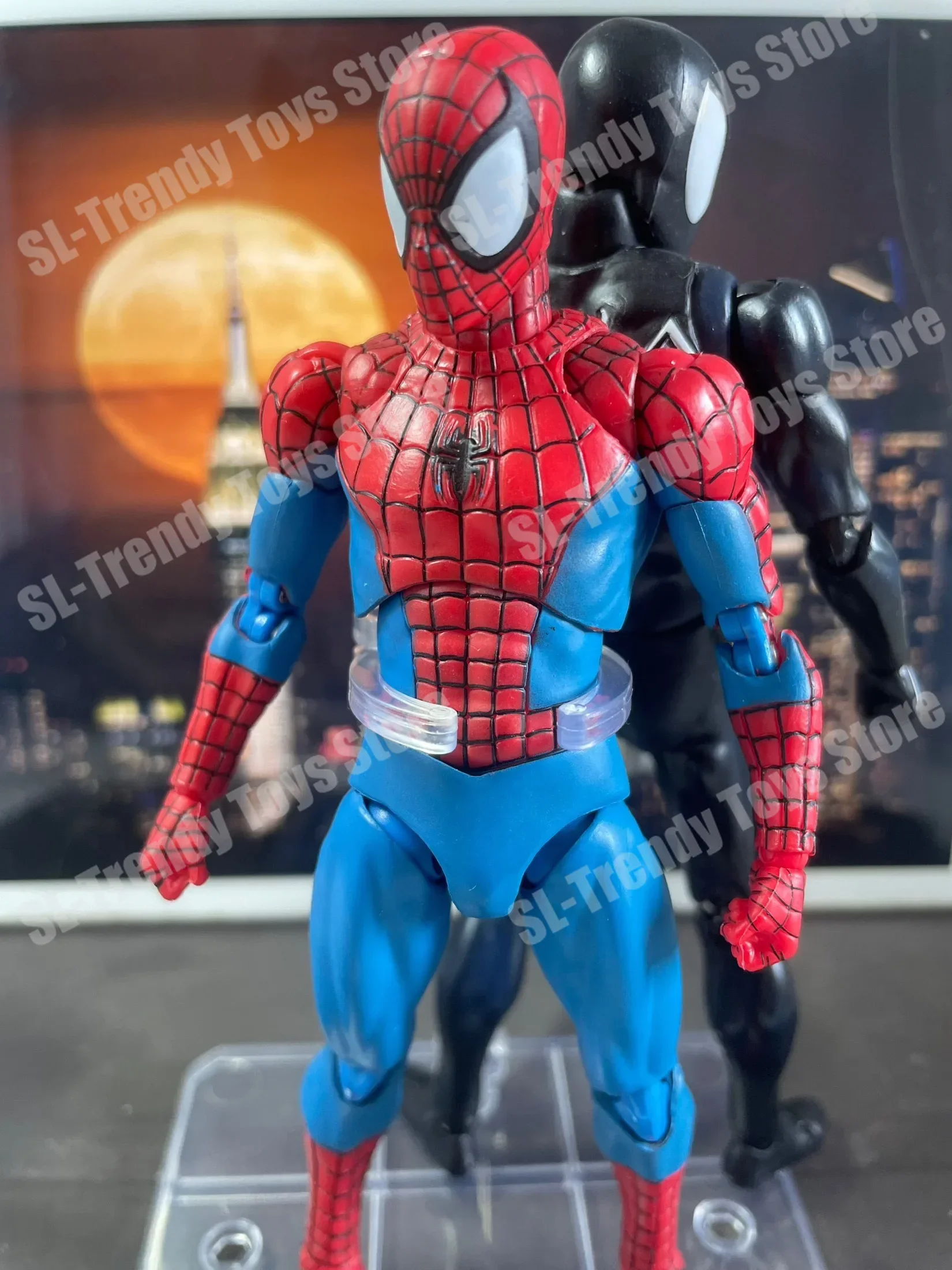 

CT TOY Spider-Man Multiple styles Action Figure Models Posable Snap Model Kit Mobile Humanoid Assembly statue Boy Collect GiftS