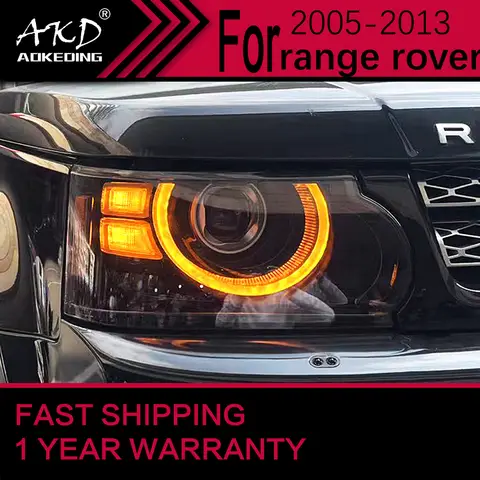 6 best sales range rover headlight - №5