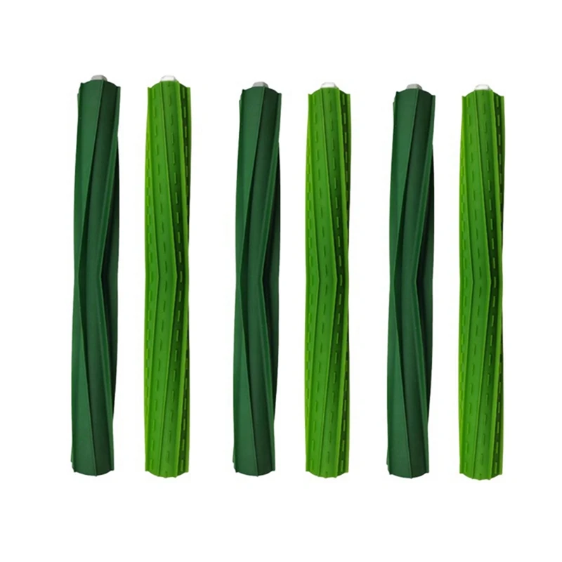 

3 Pairs Of Rubber Roller Brushes Replacement Parts For Irobot Roomba S9 (9150) S9+ S9 Plus S Series Vacuum Cleaner