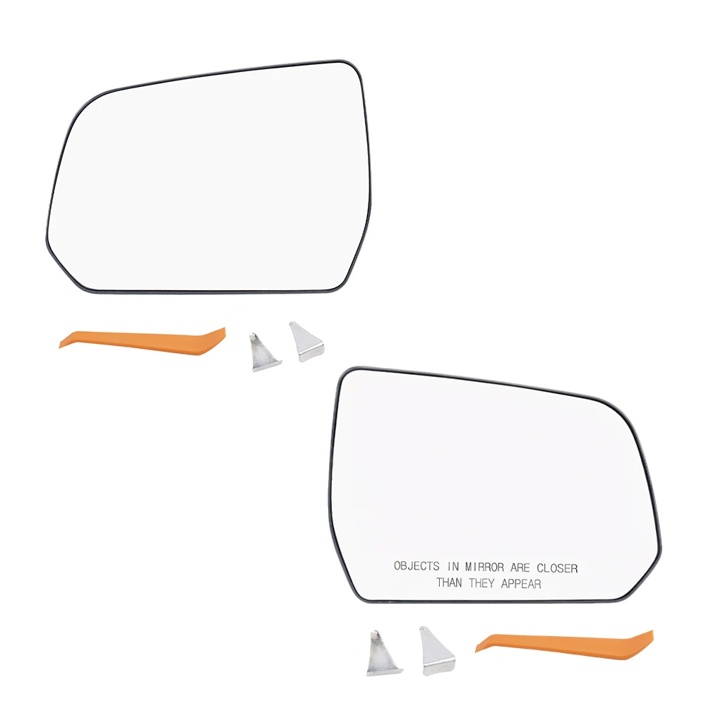 Car Left/Right Side Heated Wing Mirror Glass for GMC Acadia 2017-2023 for Chevrolet Traverse 2018-2023 23505276 23505277