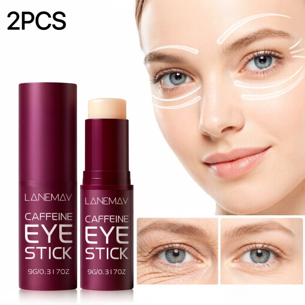 2PCS Retinol Eye Cream Lightening Dark Circles Firming Skin Instant Eye Repair Serum Stick for women Women Eyes Care