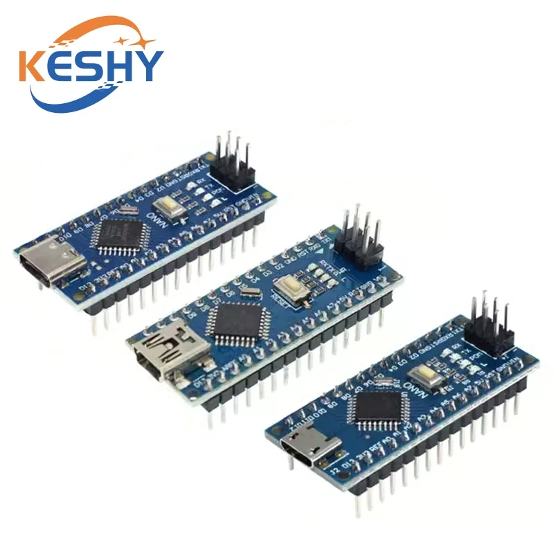 Promotion For arduino Nano 3.0 Atmega328 Controller Compatible Board Module PCB Development Board without USB V3.0 mircro type-c