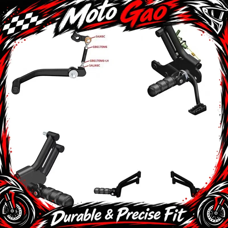 【Precise Fit】FOR ZONTES 125C motorcycle front, rear, left, and right foot pedals, footrests, pedals, brake pedals, shift levers