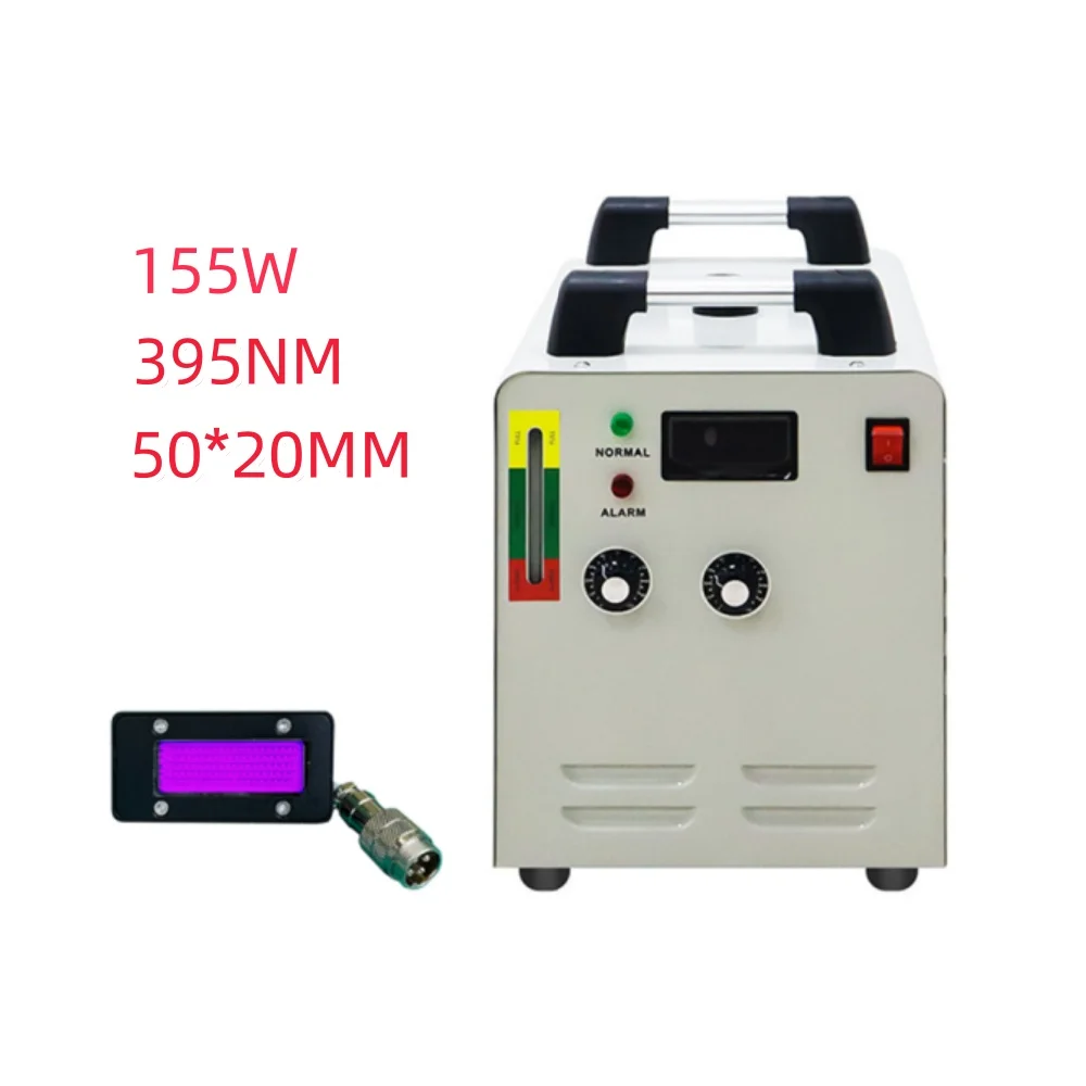 

155W water cooled UVLED oil curing lamp Epson DX5/DX7 nozzle LED UV ink curing drying lamp NuoCai 6090 UV printer curing lamp