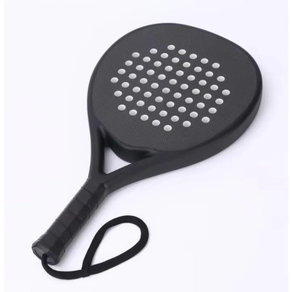

High Strength Carbon Fiber Tennis Racket Lightweight Diamond Beach Padel EVA Durable and Easy To Use