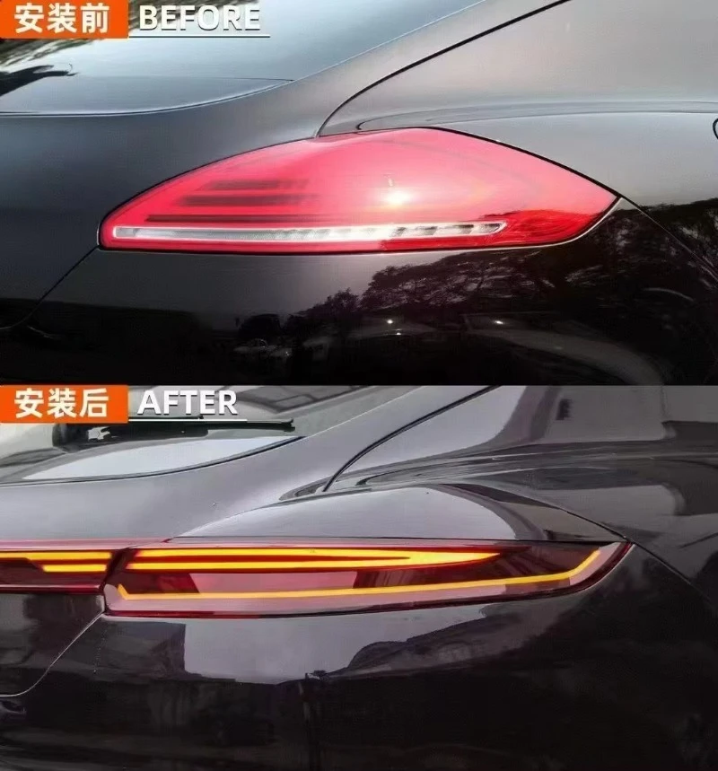 2023 LED Tail Lights for 970 970.2 Auto Car Taillight Upgrade with New Style Red Smoked Rear Lamp
