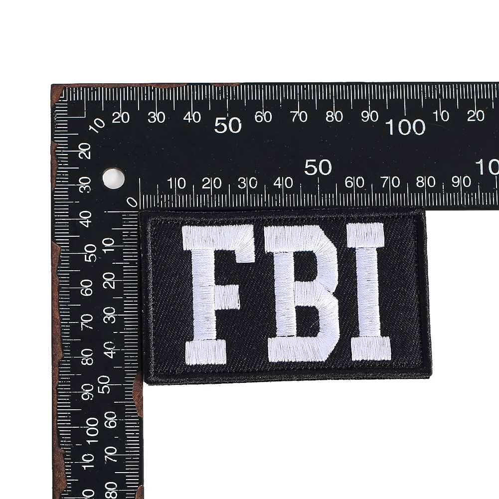 แผ่นปัก FBI แบบติดตีนตุ๊กแก แผ - Sewing Vest บทวิจารณ์และราคา