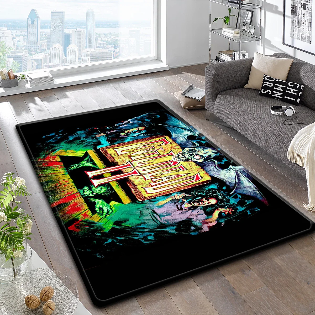 The Evil Frequency Terror Movie Game TV Tapis, Cuisine, Entrée, Doorvirus, Chambre, Décoration de sol, Salon, HOAnti-ald Lea