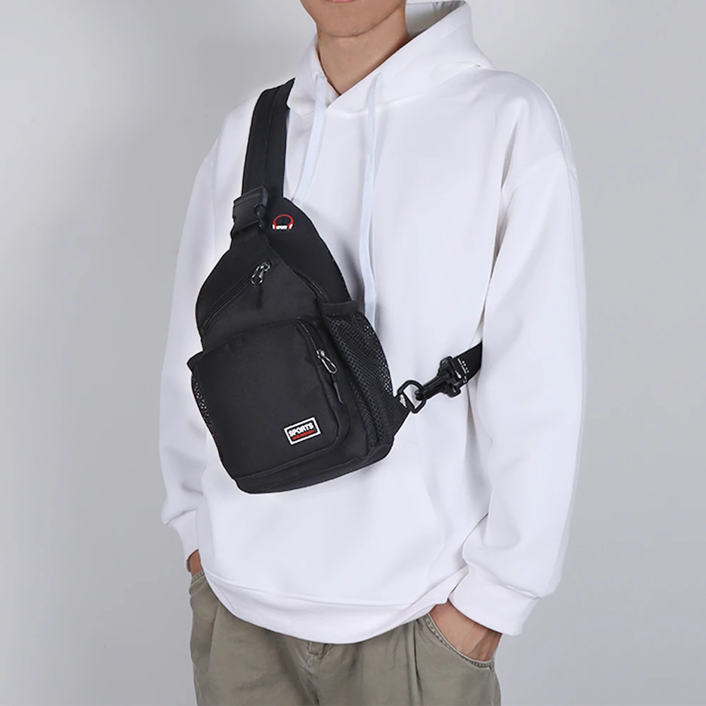 Geestock pequenos sacos crossbody para mulheres estilingue saco de peito feminino mini viagem esporte pacote ombro sacos do mensageiro com furo fone