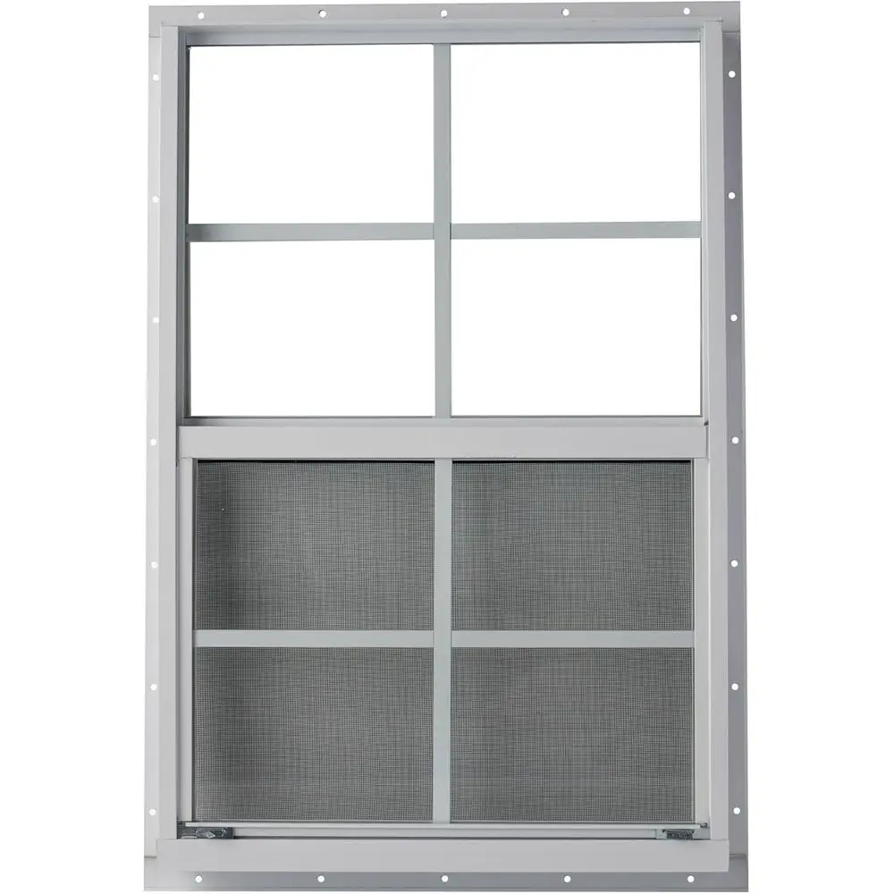 18x27 Window Veal Slider, Luxurious White or Brown