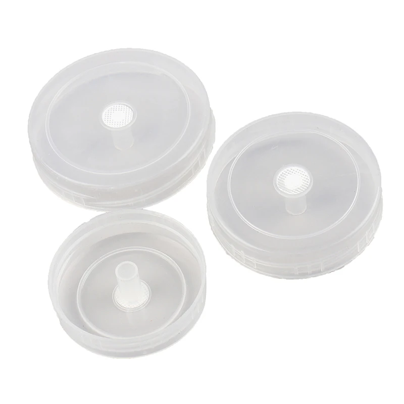 10pcs Tissue Culture Bottle Cap BreathableResistant Special Cap Plants Plastic Jars Cover For Seedling Tissue Culture