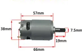 RS550 Motor 21V 8T Rechargeable Electric Hammer Accessories - High-Performance Power Tool Attachments for Versatile DIY Projects