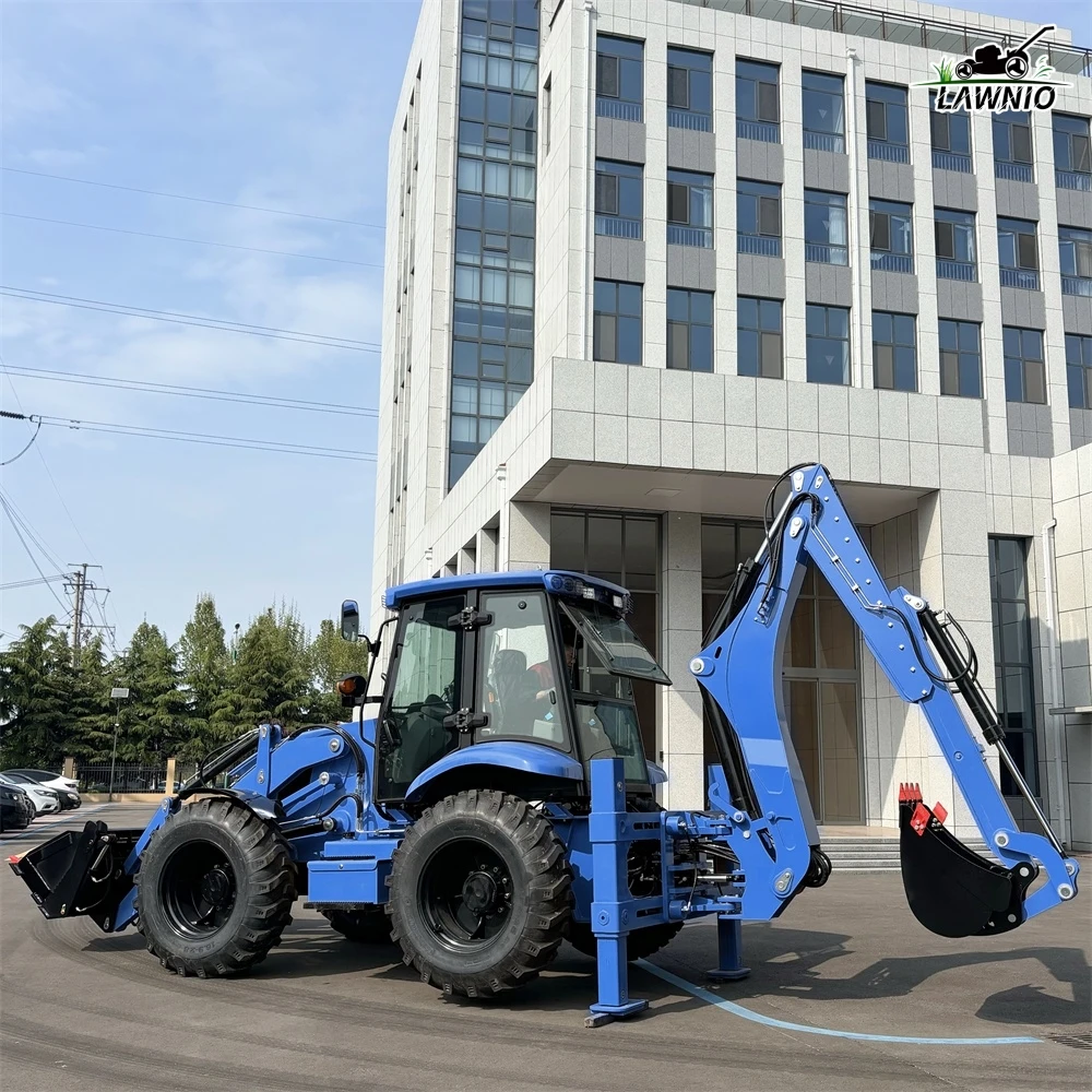 Free Shipping Wheel Loader  Four Stroke Engine High  Capability for Precise Positioning Work Backhoe Loader
