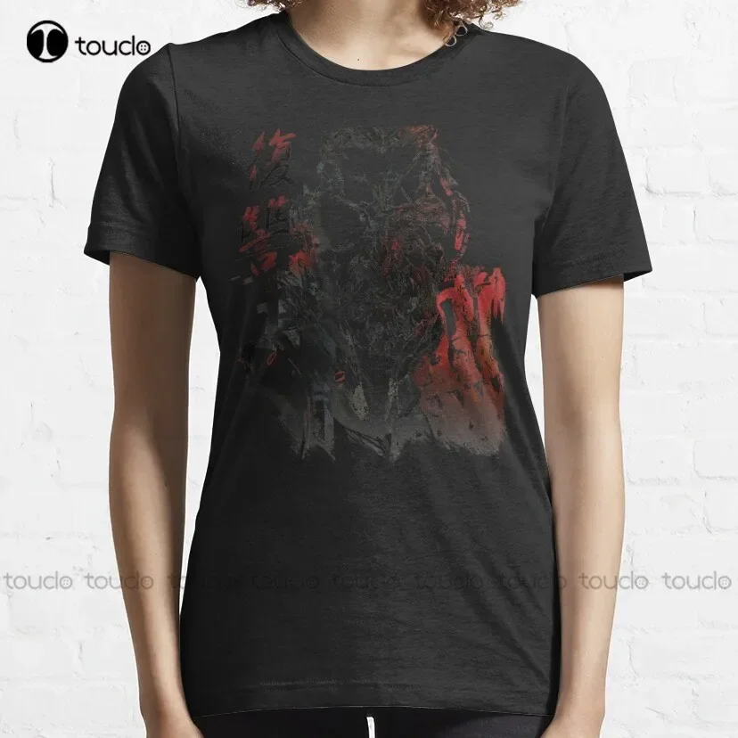 MGSV - All For Revenge (Japanese Kanji) T-Shirt black tshirt men Custom aldult Teen unisex digital printing Tee shirt xs-5xl