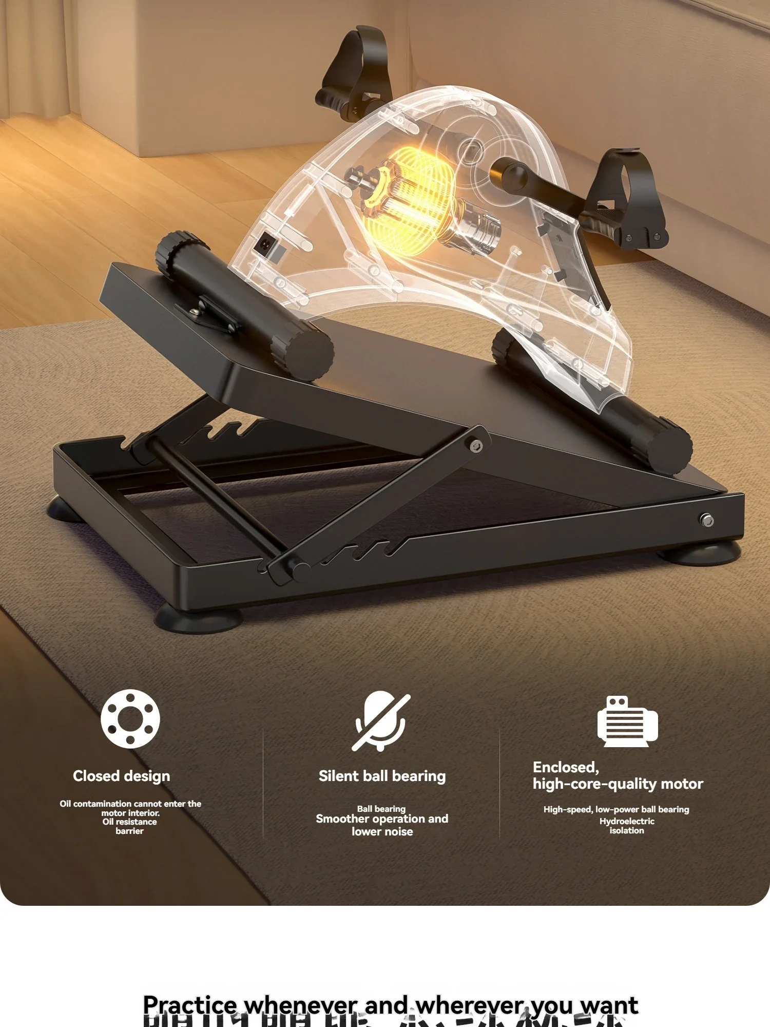 New Electric Rehabilitation Training Bicycle Machine Elderly Upper and Lower Limbs Leg Stroke Hemiplegia Hand and Foot Exercise