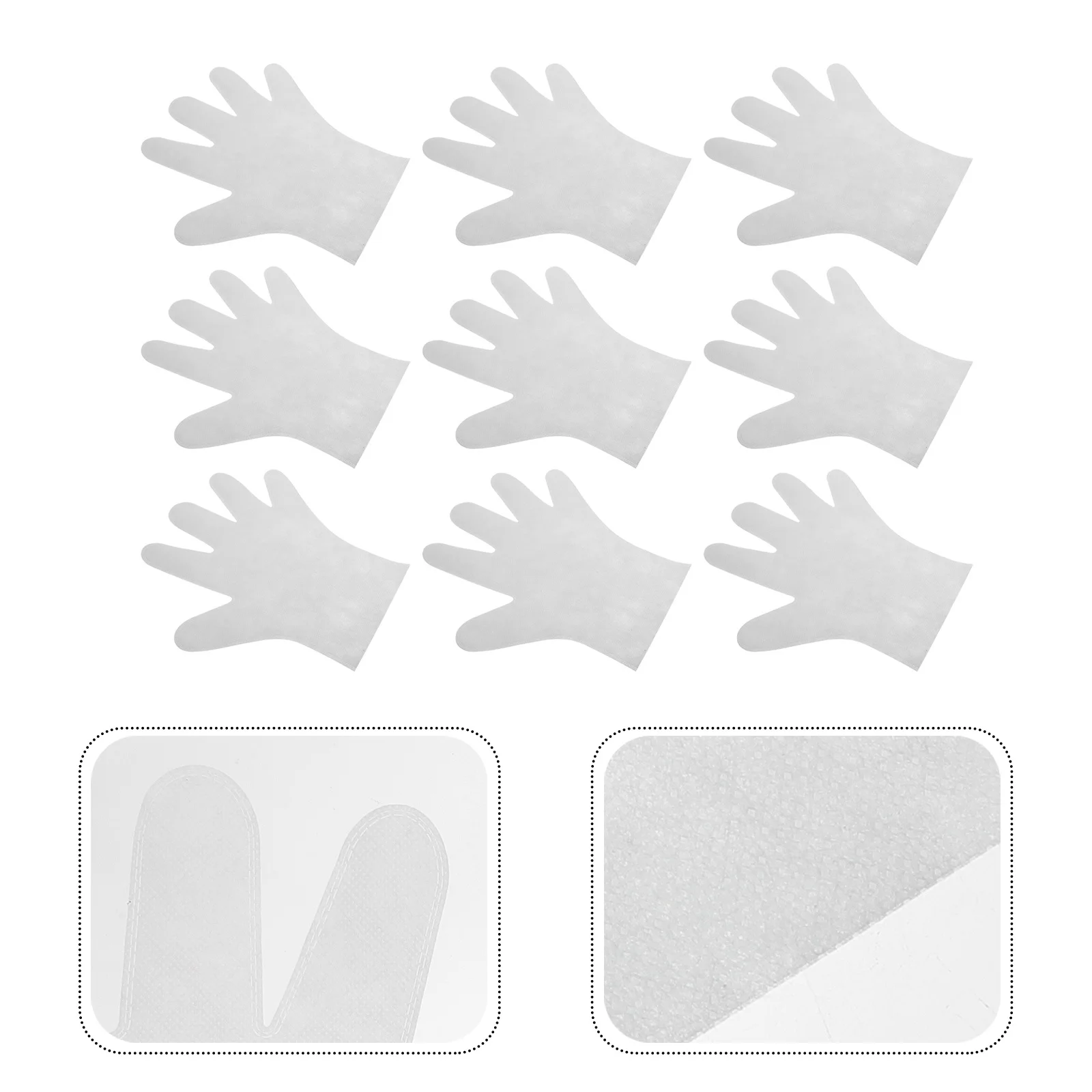 

1 set 1 Set Disposable Cleaning Home Kitchen Office Non-Woven Fabric Electrostatic Dust Removal Gloves Comfortable Skin-Friendly