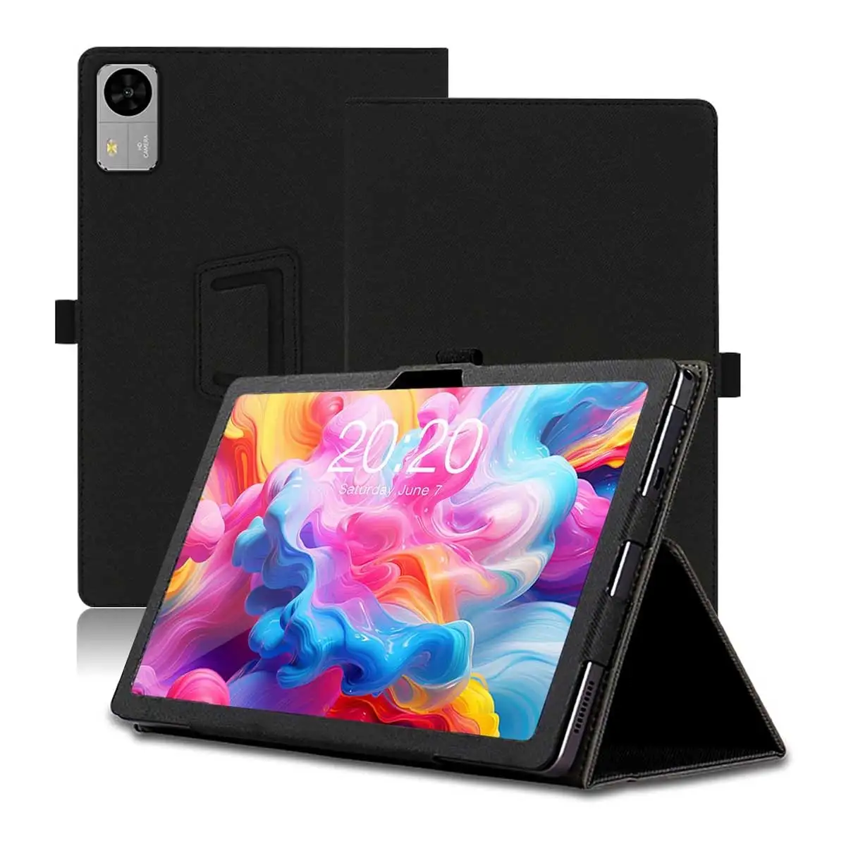 Tablet Case for Teclast M50T 10.1 Inch Protective Cover Kickstand Function Shockproof (PU Leather Material)