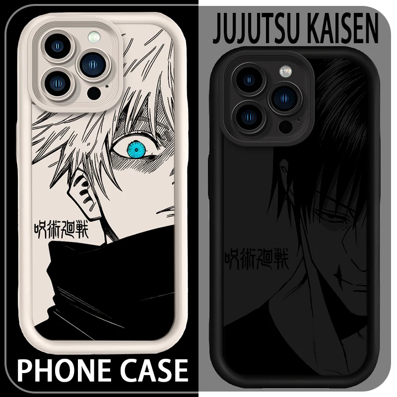 NEW Case For iPhone 17 Air 16 16E 15 14 13 12 11 Pro Max X XS X S Max XR SE 2020 SE4 7 8 Jujutsu Kaisen Gojo Satoru Anime Comics