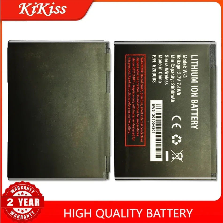 W-3 Mobile Phone Battery For Netgear Sierra 760S 762S 763S 785S Replacement Battery 2000mAh