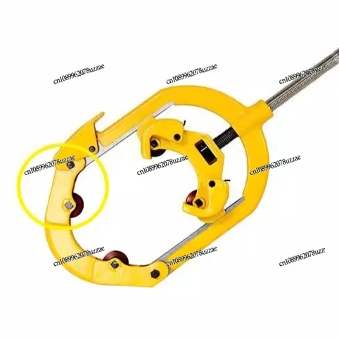 Heavy-duty Manual Explosion-proof Steel Pipe Cutting Machine Fire Cold Knife Articulating Four-blade Pipe Cutting
