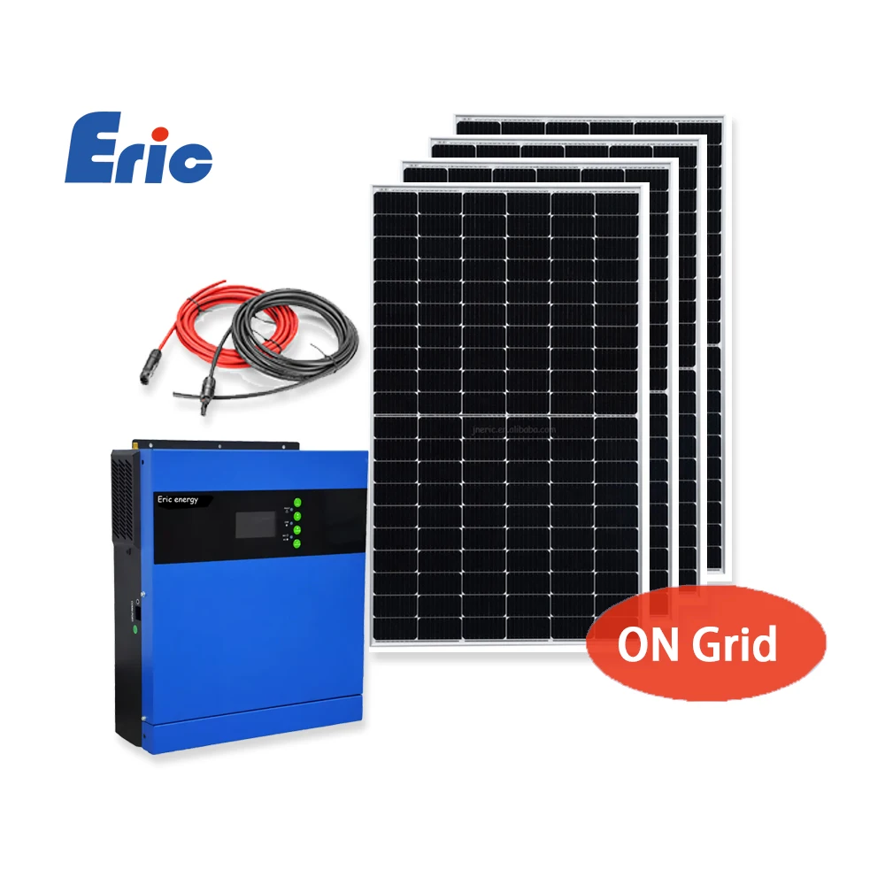 Efficient 3KW grid-connected solar system 700w solar panel commercial solar grid-connected system