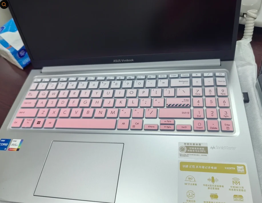 

Laptop Keyboard Cover Skin For Asus Vivobook 15 OLED (X1505) X1505VA X1505ZA X1505V A1504 A1503 A1502V A1502 X1505 VA 15.6''