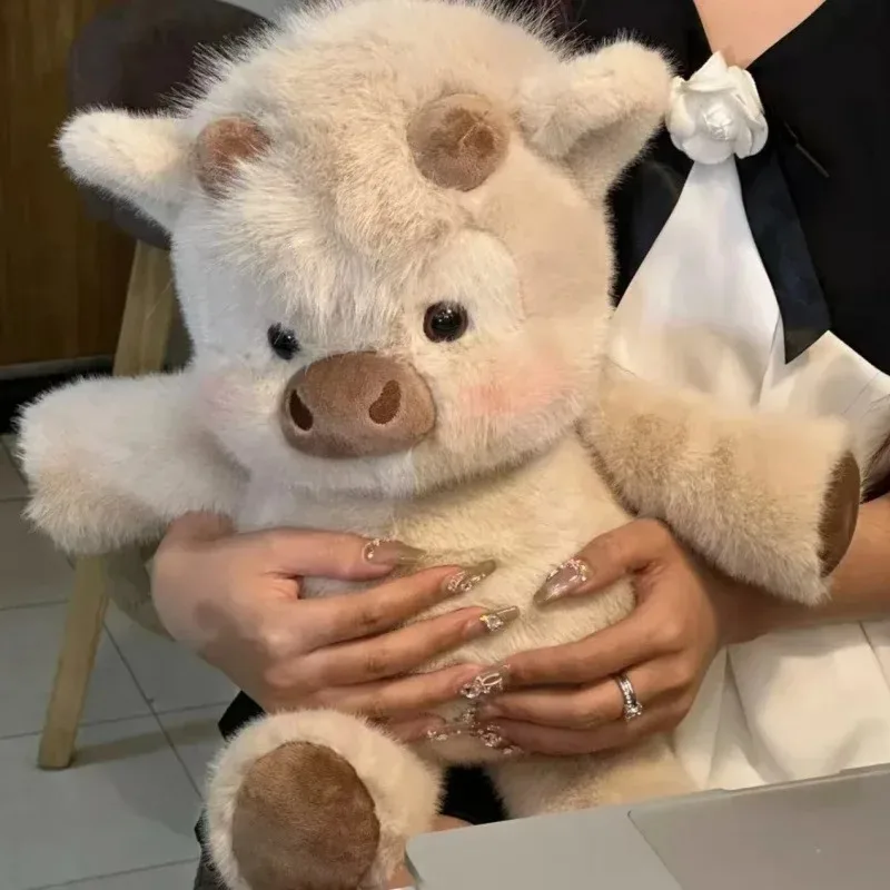 *-*40cm Cute West Highland Calf Plush Toys Creative Run Fast Cartoon Soft Stuffed Animal Babys Appease Doll Pendat for Kid Gifts