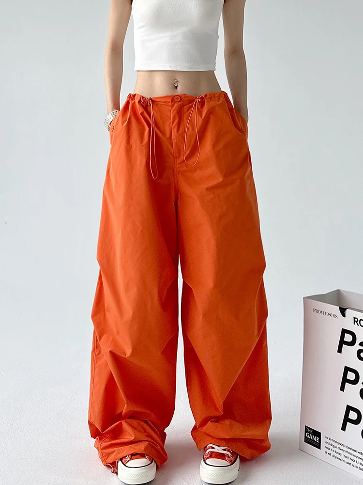 

Женские летние повседневные брюки для активного отдыха, быстросохнущие, широкие, в стиле американской рабочей одежды, новые