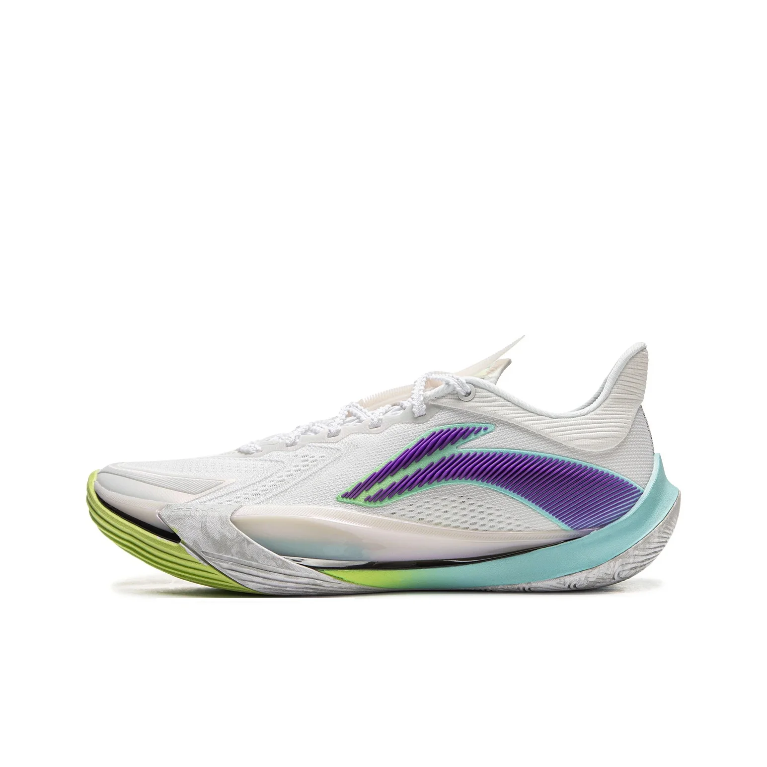 Li Ning Sonic 13v2 Cushioning Slip Resistant Abrasion Resistant Breathable Rebound Grip Low top Basketball Shoes Men's ABAV075-3