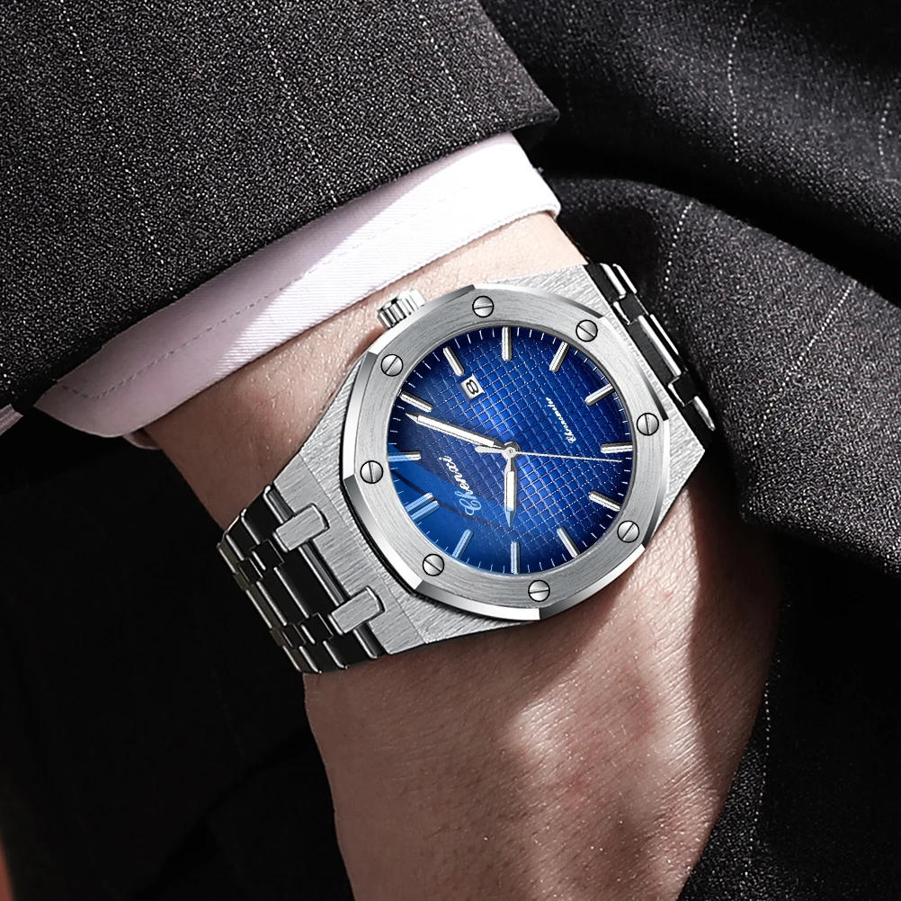 High Quality Luxury Watches For Couples Business Waterproof Quartz His Hers Watch Sets Lovers Date Wristwatch Clock Gift