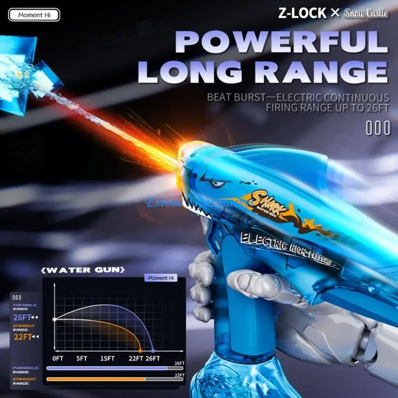 090B Advanced Electric Water Squirter LED for Adults Kids Pool Beach Adventures