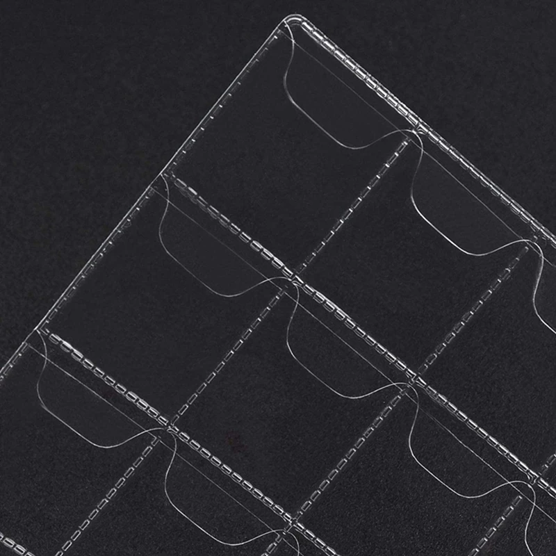 30 PCS 42 กระเป๋าใสเหรียญโฟลเดอร์แผ่นเก็บเงินคอลเลกชันอัลบั้ม Creative PVC อัลบั้มเกมส์สะสม